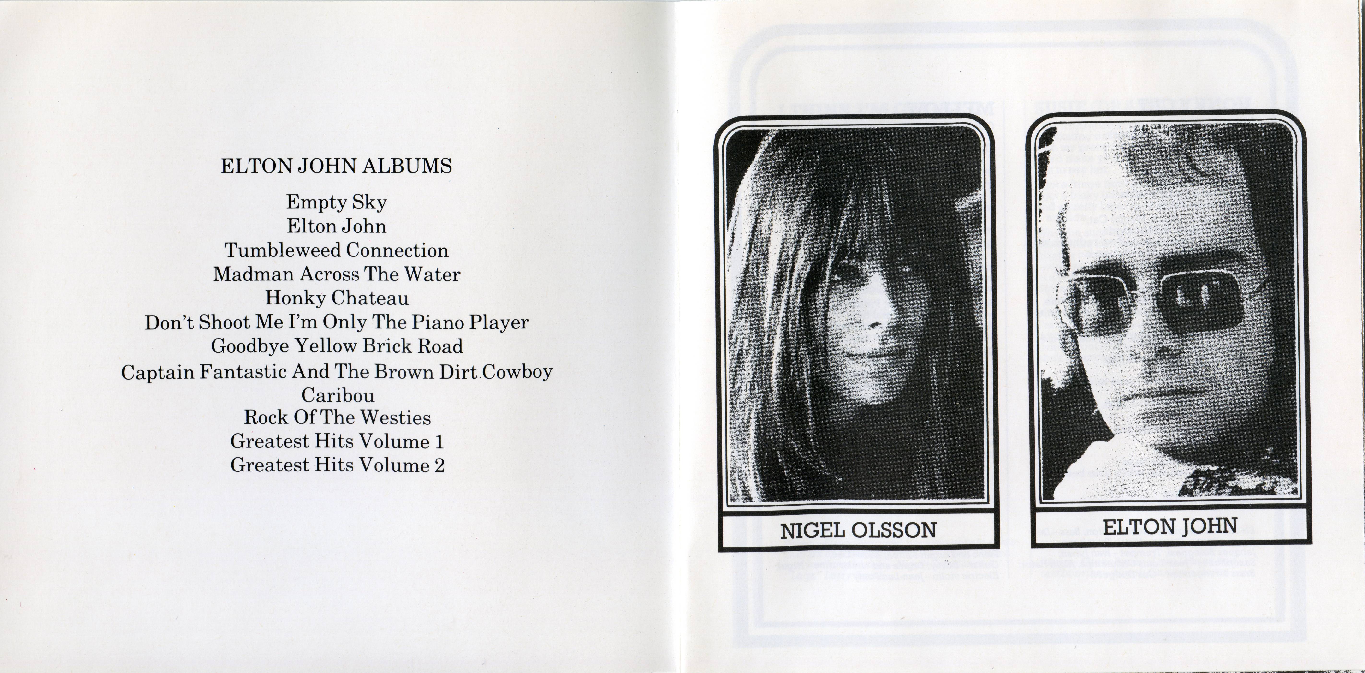 Elton John Honky Chateau [booklet02 d]